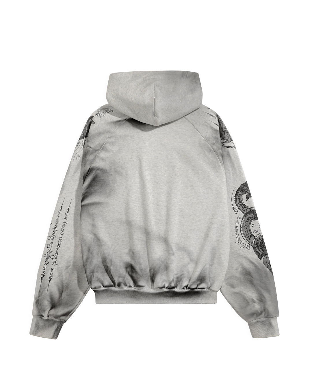 SHOOT + UNCM SAK YON ARMY ZIP UP