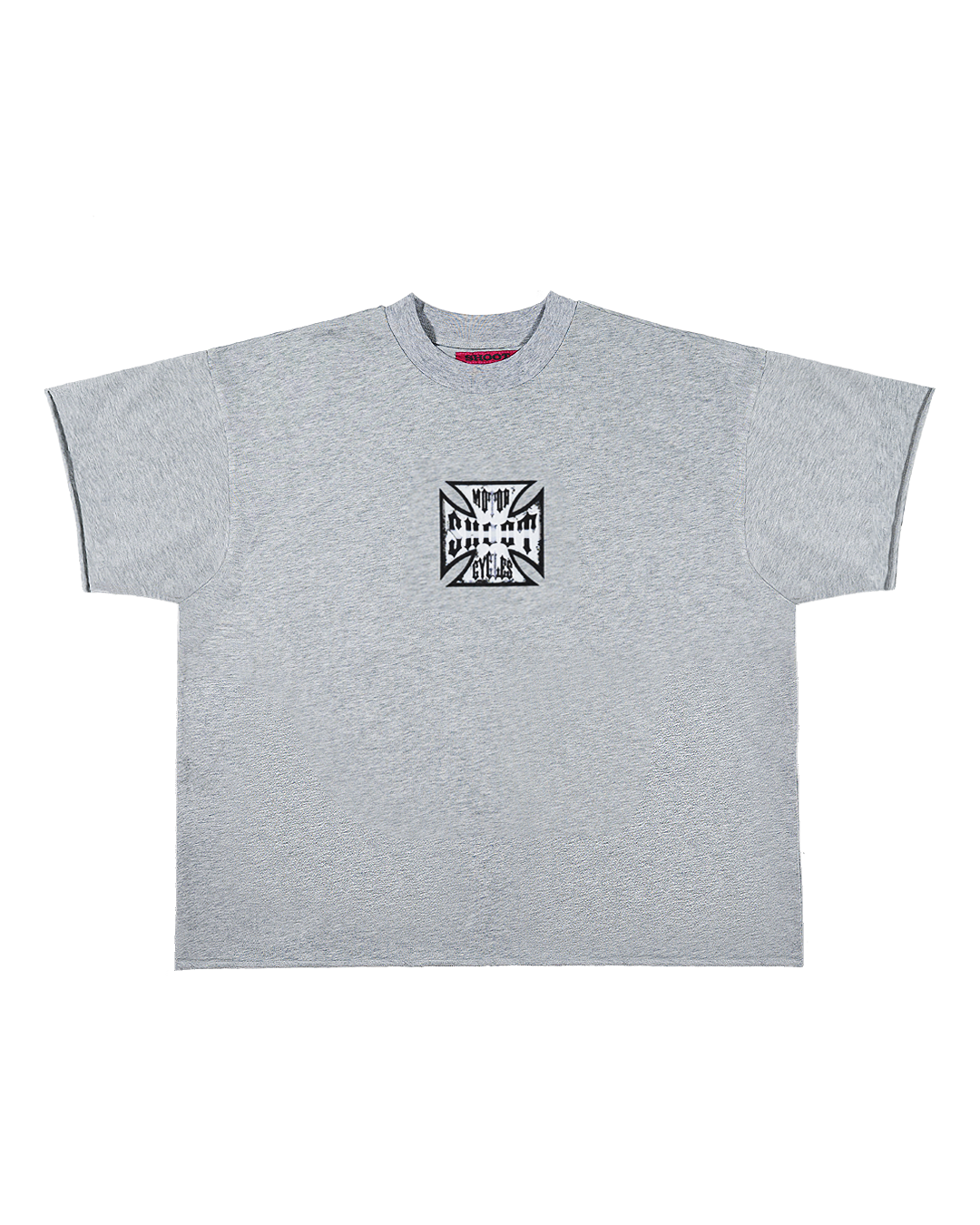 MOTORCYCLES CHOPPER TEE GRAY