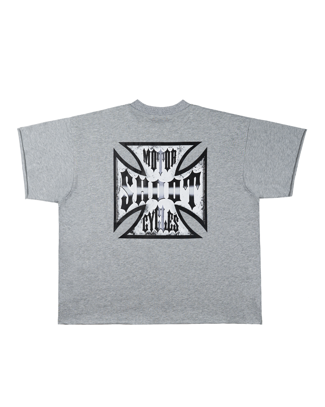 MOTORCYCLES CHOPPER TEE GRAY