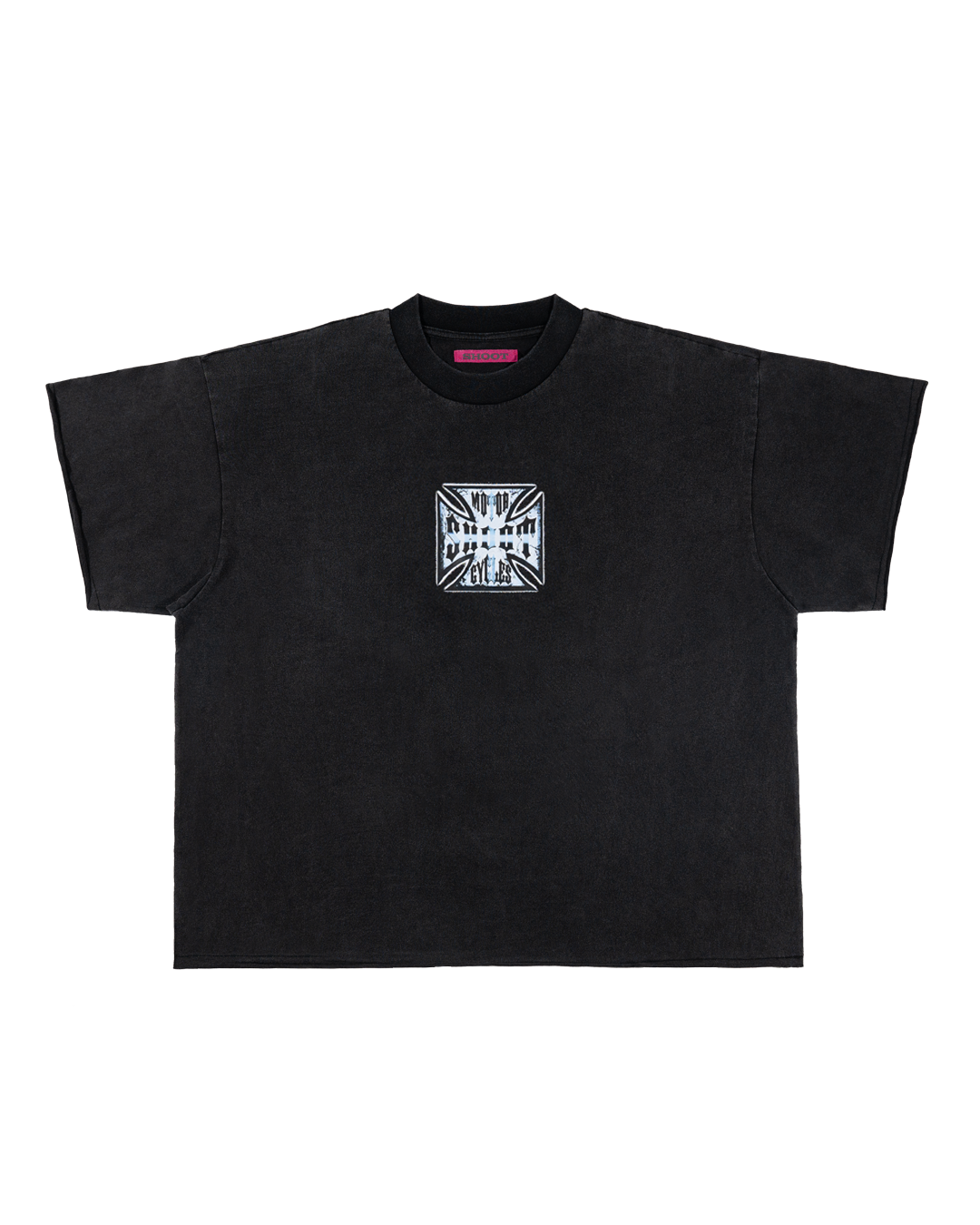 MOTORCYCLES CHOPPER TEE VINTAGE BLACK