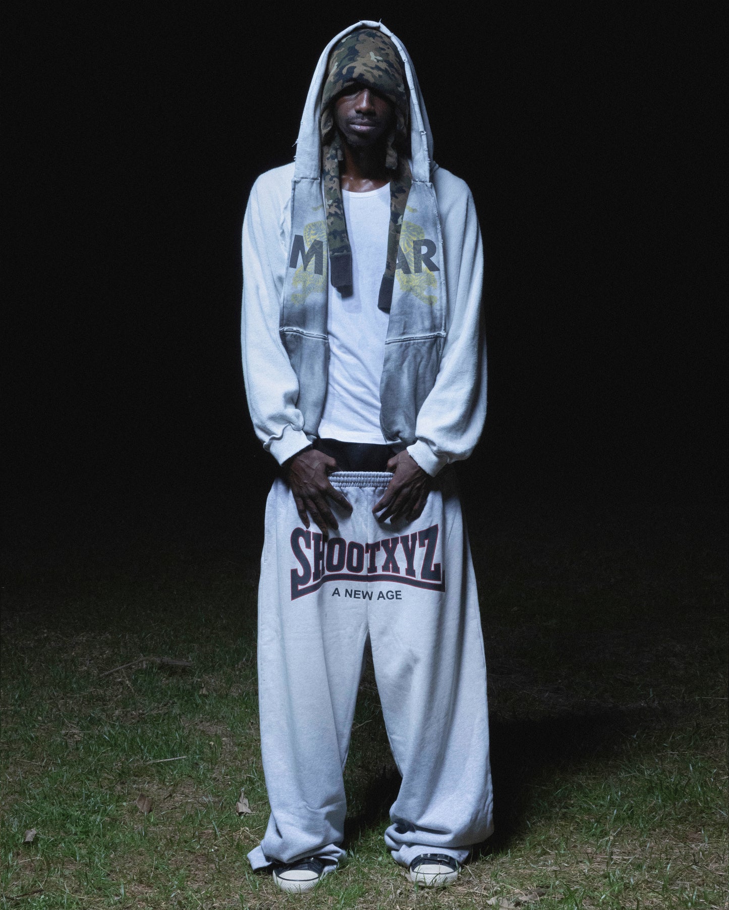 A NEW AGE SWEATPANTS GREY