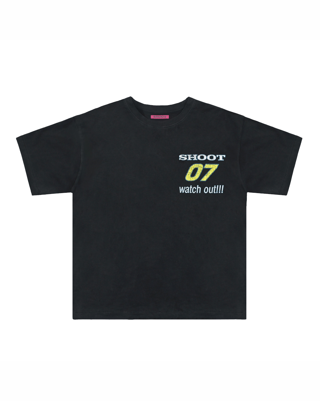 SHOOT 07 TEE VINTAGE BLACK