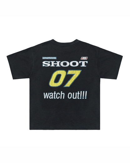 SHOOT 07 TEE VINTAGE BLACK