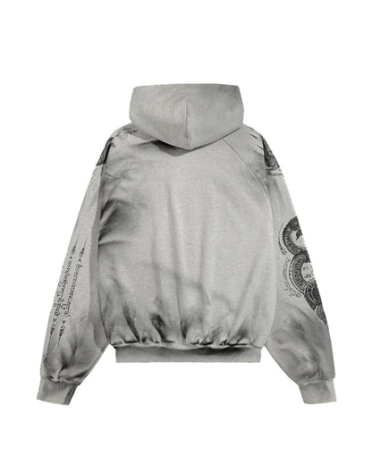 SAK YON ARMY ZIP UP (STUDDED)