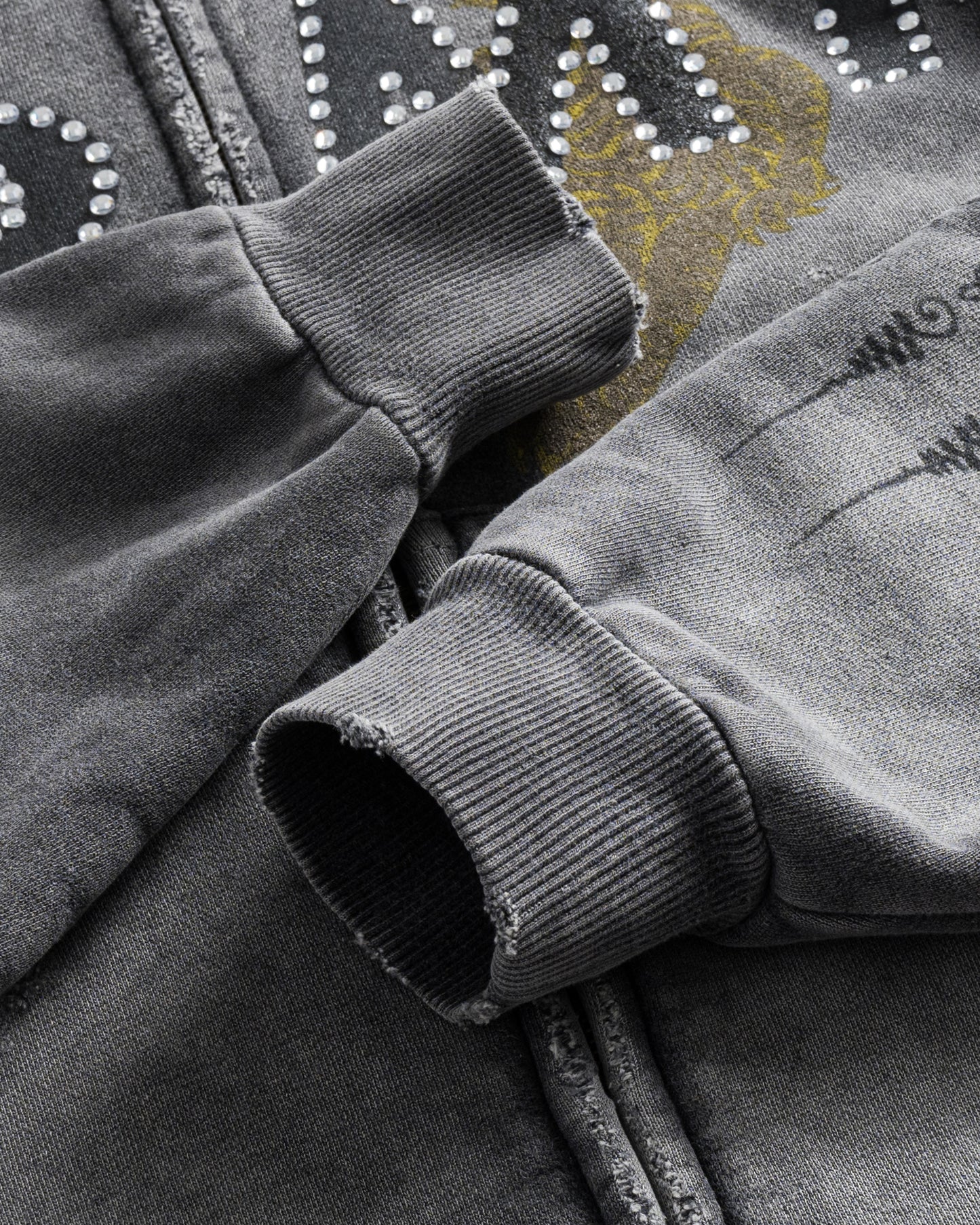 SAK YON ARMY ZIP-UP (CHARCOAL)