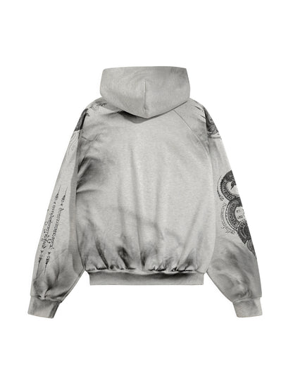 SHOOT + UNCM SAK YON ARMY ZIP UP