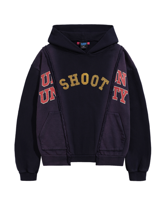 SHOOT X UNCM SPLIT HOODIE