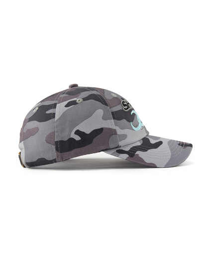 PURPLE CAMO HAT