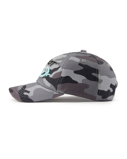 PURPLE CAMO HAT